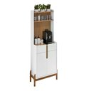 Ver imagem 2 de Cantinho Café Lizz Cor:Branco/Cedro