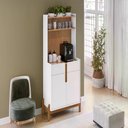 Ver imagem 1 de Cantinho Café Lizz Cor:branco/cedro
