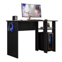 Ver imagem 1 de Mesa Gamer para Computador Escrivaninha para Escritorio Slim - Peternella:preto