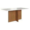 Ver imagem 1 de Mesa de Jantar Retangular 170cm 6 Lugares Multimóveis Cr50213 Freijó-off White Freijó-off White