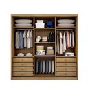 Ver imagem 5 de Guarda Roupa Casal 3 Portas 8 Gavetas - Arezzo Plus-Cumaru - Móveis Novo Horizonte