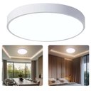 Ver imagem 1 de Luminária Plafon Led Sobrepor 3 Tons Teto Moderno Decoração Iluminação Sala Escritorio Empresa Quart