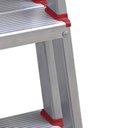 Ver imagem 2 de Escada de Alumínio 2 Degraus Duplos Prática .