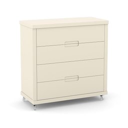 Dormitório Completo Infantil Tutto New 2 Portas de Correr, Cômoda 4 Gavetas, Berço Formare e Colchão - 3