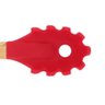 Kit 4 Garfos para Massas de Silicone Cabo de Bamboo Mor Vermelho - 3