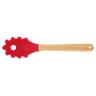 Kit 4 Garfos para Massas de Silicone Cabo de Bamboo Mor Vermelho - 6