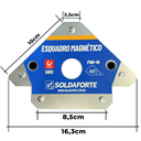 Ver imagem 5 de Esquadro Magnetico 50kg 2 Peças Industrial - Soldaforte