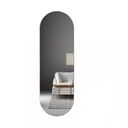 Ver imagem 7 de Espelho Decorativo Lapidado Oval 50x120cm Woodglass