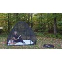 Ver imagem 3 de Mosquiteiro Preto Tenda Cama Casal Dobrável Pratico e