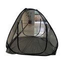 Ver imagem 1 de Mosquiteiro Preto Tenda Cama Casal Dobrável Pratico e