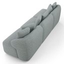 Ver imagem 7 de Sofá 4 Lugares para Sala de Estar Living 288cm Arlo F04 Linho Cinza - Lyam Decor