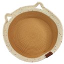 Ver imagem 2 de Cama de Gato Arranhador Ninho Felino Pet Cestinho Rasqueavel Caminha Confortavel Divertida Petshop R