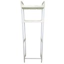 Ver imagem 7 de Rack Estante Banheiro 2 Prateleiras Vaso Sanitario Casa Lavandeira Cozinha Pratico Armazenamento Org