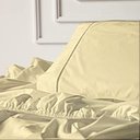 Ver imagem 3 de Jogo de Cama Casal 400 Fios 3 Peças Marfim