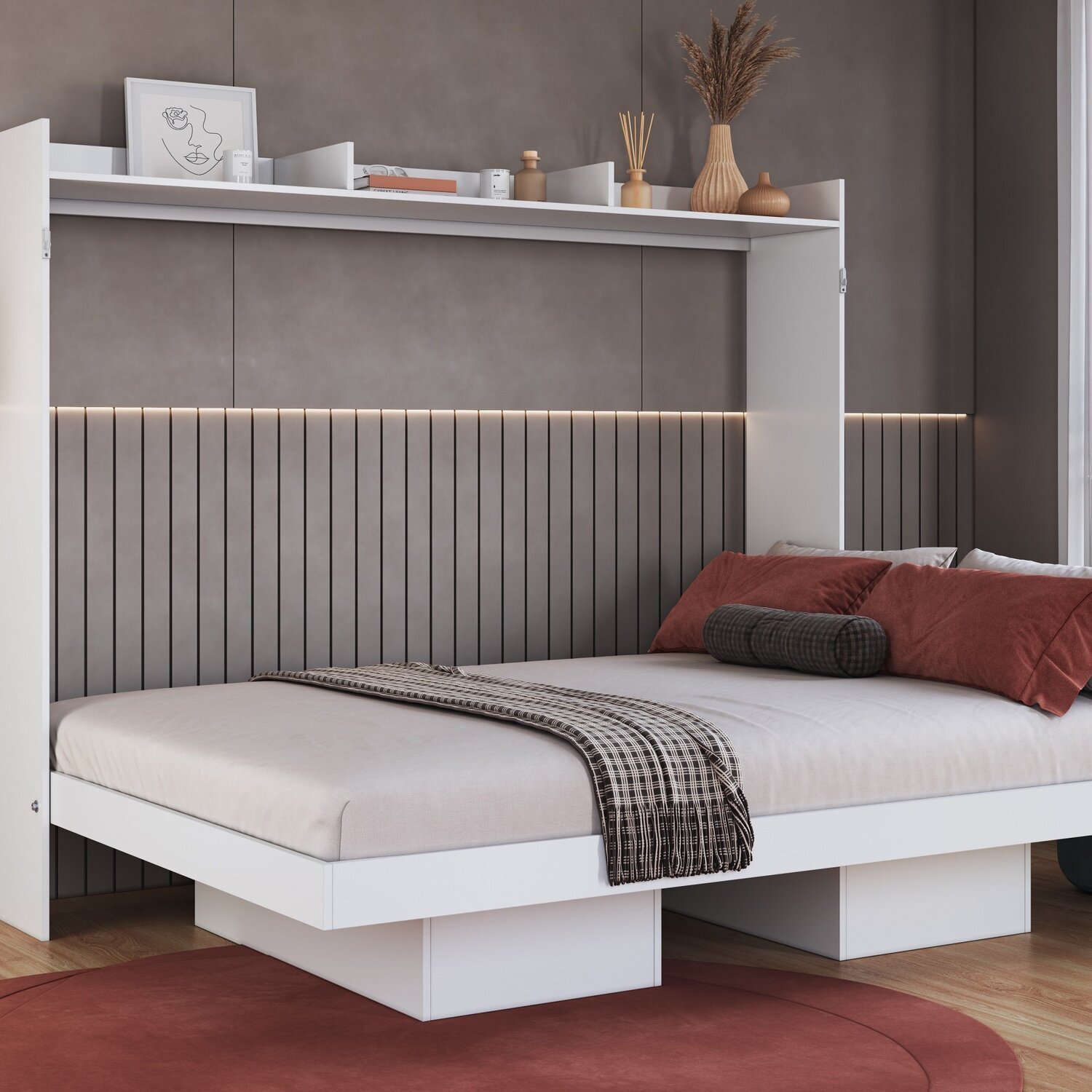 Cama Casal Articulável Horizontal 140 195cm X 156,8cm X 151cm - 1