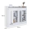 Ver mais imagens de Cama Casal Articulável Horizontal 140 195cm x 156,8cm x 151cm Branco
