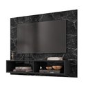 Ver imagem 4 de Painel para TV Tokyo Nero Marmorizado 2 Nichos