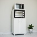 Ver imagem 1 de Balcão Forno/Microondas 2 Portas Branco