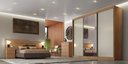 Ver imagem 2 de Guarda Roupa Casal Diamond 3 Portas 8 Gavetas com Espelho Nh Rei de Casa Cumaru/Fendi