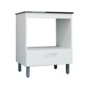 Ver imagem 2 de Balcão Forno com Tampo 86,5cm x 70cm x 53,5cm Branco