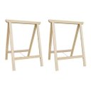 Ver imagem 2 de Cavalete Estudio cor natural madeira pinus apoio tampo Technox