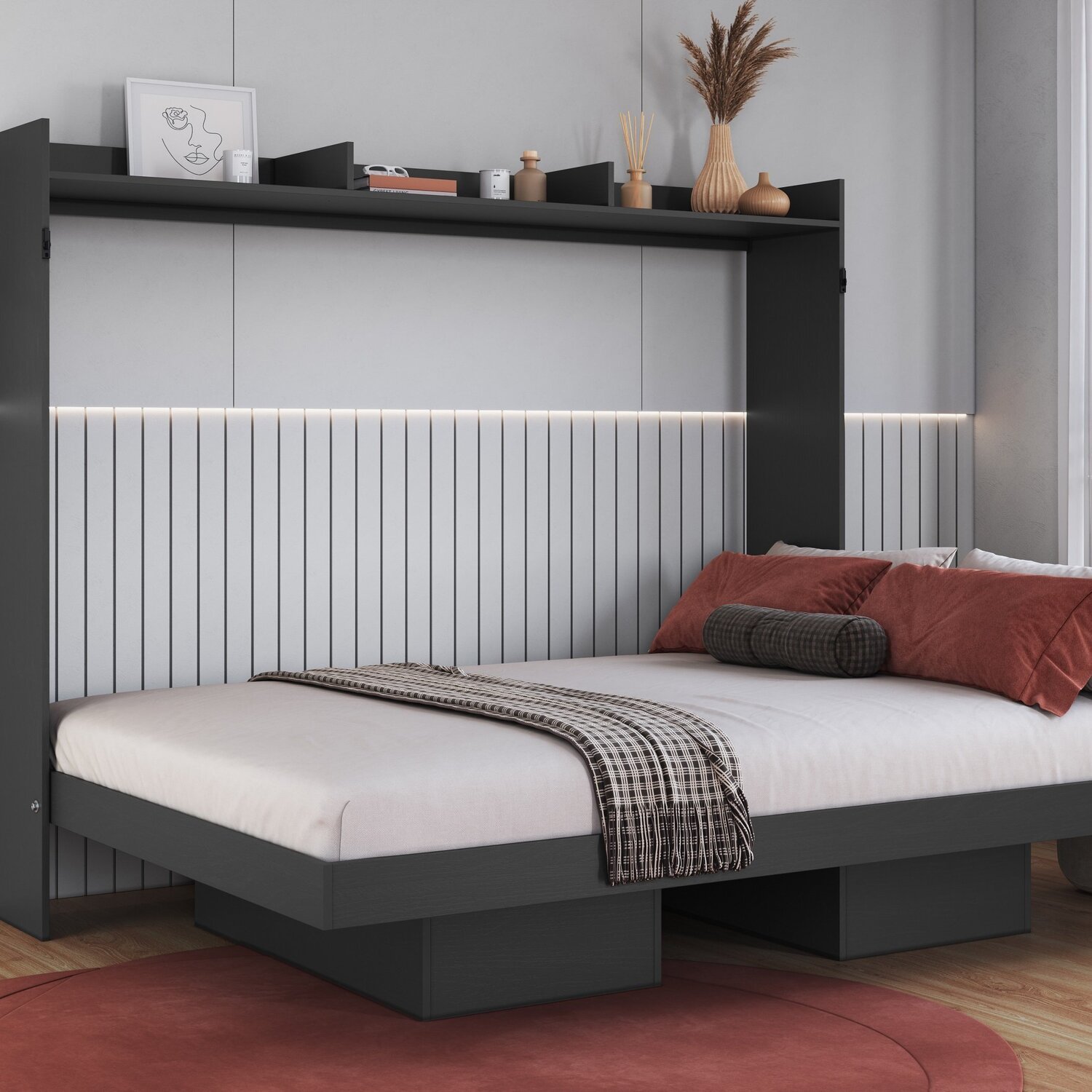 Cama Casal Articulável Horizontal 140 Hanover - 1