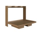 Ver imagem 5 de Cama Casal Articulável Horizontal 140 Hanover . Marrom/Mel