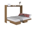 Ver imagem 4 de Cama Casal Articulável Horizontal 140 Hanover . Marrom/Mel