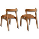 Ver imagem 3 de Conjunto com 2 Cadeiras em Madeira Celeste