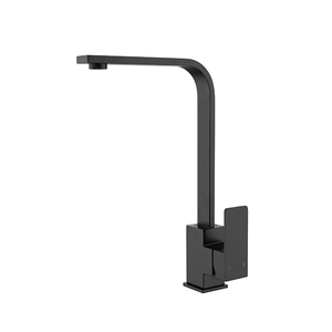 Torneira Misturador Monocomando Aço Preto Fosco para Cozinha ou Banheiro Bica Giratória