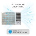 Ver imagem 5 de Ar Condicionado Janela 18.000 Btus Mecânico Quente e Frio Midea Zql185bb 220v