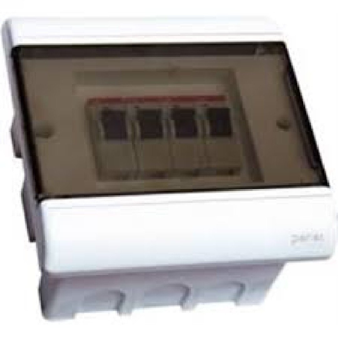 Perlex CENTRO DISTRIBUICAO 4DIN/3NEMA S/ BARR SOBREPOR - PERLEX | MadeiraMadeira