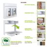 Cama Casal Articulável Horizontal com Portas 140 Hanover - 9
