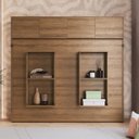 Ver imagem 3 de Cama Casal Articulável Horizontal com Portas 140 Hanover