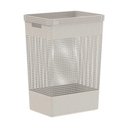 Ver imagem 2 de Cesto de Roupa Grid Bege 49 L com Tampa 38 X 28 X 55,2 Cm