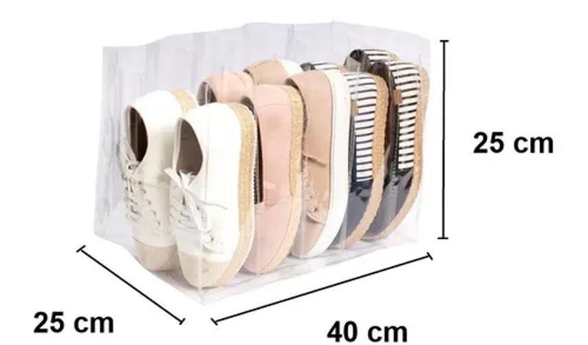 Colmeia Organizadora Para Sapatos - Cristal - 2