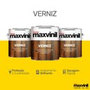 Ver imagem 4 de Maxvinil Verniz Maritimo Brilhante Madeiras Incolor 3,6lts Tintas Maxvinil Imbuia