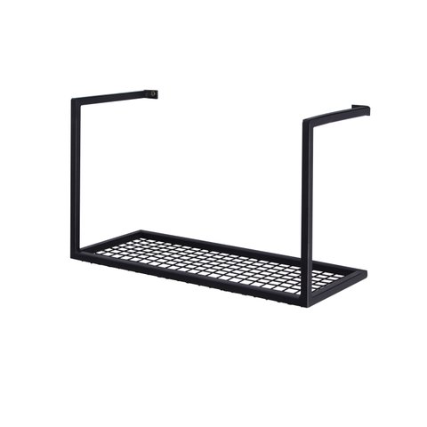 Prateleira de Ferro Estilo industrial Organizador Aço Angra - Preto