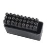 Jogo de Punção Alfabeto em Aço - Med. 4mm - 27 Peças - 3