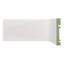 Ver imagem 1 de Kit Rodapé de MDF 10 Barras Lisas de 10cmX2,40m Rende 24m 