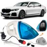 Aspirador de Pó Portátil 12v Novo Limpa Carro Bmw 745le M Sport 2022 Tech One Aspirador de Pó 60w - 1