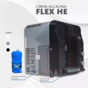Ver imagem 5 de Purificador Super Água Alcalina Ionizada Gelada Ph 9,5 Redox/pral Negativo Flex He Preto 220v - Top