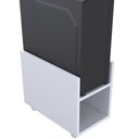 Ver mais imagens de Suporte Para Cpu E Nobreak Com Rodízios Guide L03 Branco - Lyam Decor