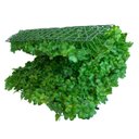 Ver imagem 3 de 18 Painéis de Folhagem Artificial Trevo para Decoração de Interiores e Jardim de Inverno Vertical