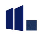 Ver imagem 1 de Painel Acústico Bl Acoustic 1501 - 120x60cm - 650 Azul Marinho - Lady - 50mm