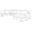 Ver imagem 4 de Sofá de Couro N.y. 6 Lugares Off White 4,18 M - Mempra