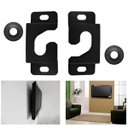 Ver imagem 4 de Suporte Parede Reforçado P/ Tv Universal e Fixo Preto 100kg
