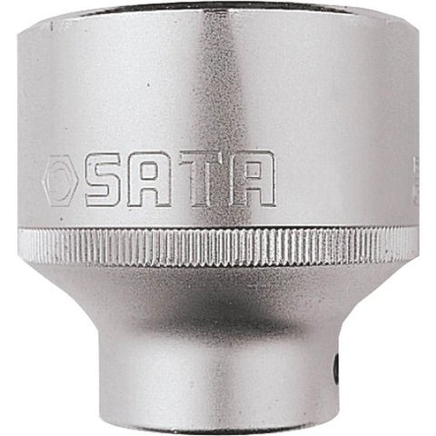 Soquete Estriado ST16507SC com Encaixe de 3-4 Medida 1.1-8 Aço Cromo Vanádio Sata