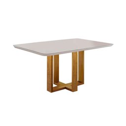 Conjunto Sala de Jantar Mesa Tampo de Vidro 4 Cadeiras Lisboa - 4