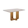 Conjunto Sala de Jantar Mesa Tampo de Vidro 4 Cadeiras Lisboa - 4